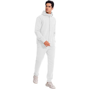 Survêtement pour homme 2025, décontracté, logo personnalisé, hiver, grande taille, design uni, écologique, 100% coton, respirant - Product Image 2