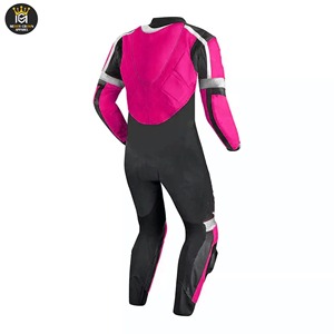 Combinaison de course de moto en cuir Combinaison de moto et de course automobile en cuir pour hommes Équipement de motard léger OEM 2025 - Product Image 5
