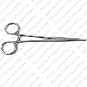 Porte-aiguille d'instrument médical manuel en acier inoxydable droit et incurvé Porte-aiguille léger de haute qualité - Product Image 4