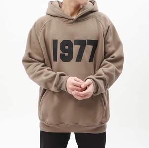 Bangladesh sweat à capuche sans corde en coton de haute qualité vierge personnalisé hommes streetwear OEM logo sweat à capuche personnalisé - Product Image 1