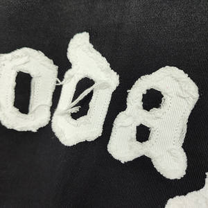 เสื้อฮู้ดดี้ทรงบ็อกซี่ ย้อมสีแบบแอซิดวอช สไตล์วินเทจ ขาดเซอร์ๆ ทรงโอเวอร์ไซส์  งานทำมือ  ผ้าฟลีซ  แนวสตรีทแวร์ - Product Image 4