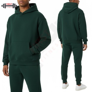 ชุดขนแกะสองชิ้นสำหรับผู้ชายชุดวอร์ม2ชิ้นแบบมีซิปและกางเกงขาบานชุดออกกำลังกาย100% สำหรับผู้ชายหรูหราระบายอากาศได้ดี - Product Image 3