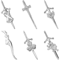 Escoceses Celtas Highland Kilt Pin Latón, Plata, Bronce Kilt Pin Highland Scottish Kilt Accesorio