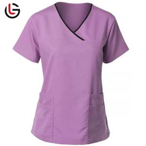 Vente chaude Ensemble De Gommages Personnalisés Stretch Respirant Femmes Jogger Soins Infirmiers Scrubs Uniformes Hôpital Médical Uniformes Chirurgicaux - Product Image 2