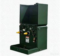 Transformateur monophasé à montage sur socle personnalisable de 50 kVA, 14 kV, 240 V, IEC 60076, connexions à face morte, pour charges commerciales