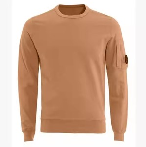 เสื้อสเวตเชิ้ตคอกลมสำหรับผู้ชายและผู้หญิง ใส่ได้ในฤดูหนาว ลายเรียบ สามารถสั่งพิมพ์ลายได้ ผลิตจากผ้าฝ้าย/โพลีเอสเตอร์ - Product Image 5