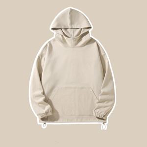เสื้อฮู้ดแฟชั่นลำลองแบบโอเวอร์ไซส์ ผ้าฟลีซ มีฮู้ดและกระเป๋า ระบายอากาศได้ดี กันน้ำ เหมาะสำหรับฤดูหนาว - Product Image 4