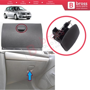 BDP1563 Abridor de manija de compartimento de guantera negro para Clio MK2 Phase 2 2001-2003 Symbol Thalia 2008-2012 681083300R - Product Image 5