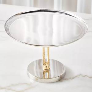 Présentoir à Gâteau Décoratif Fait Main en Métal de Forme Ronde, Finition Or, pour Mariage et Fête d'Anniversaire, Vente en Gros en Vrac - Product Image 4