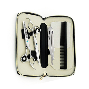 2024 ensemble de ciseaux de coiffure professionnels Kit de cisaillement de coupe de coiffure professionnel entretenu par OEM pour une utilisation en salon - Product Image 3