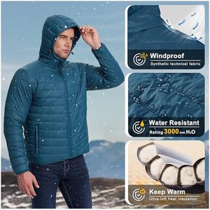 Chaquetas para Hombre, Chaqueta de Diseñador Personalizada para Hombre, Chaqueta de Invierno Acolchada para Hombre, Chaquetas de Plumón para Hombre - Product Image 4