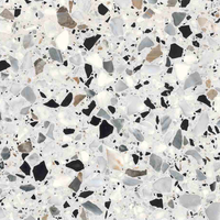 Terrazzo Blanc Modèle 50609 Zone Extérieure Robuste 400X400mm avec Force Suprême-12mm par NOVAC CERAMIC