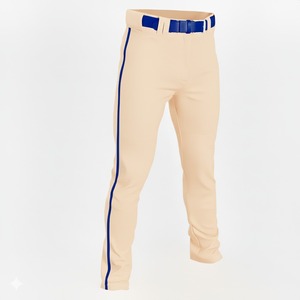 OEM ODM Pantalons de sport de haute qualité pour équipe de baseball, respirants, évacuant l'humidité, grande taille, unis avec bande latérale, vêtements d'entraînement sportif - Product Image 2