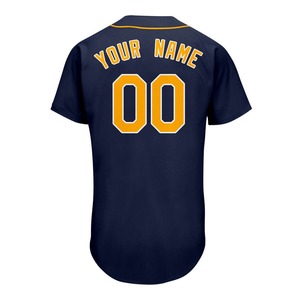 Nuevo diseño impreso sublimación camiseta de béisbol para adultos Unisex personalizable manga corta 100% poliéster antibacteriano rápido - Product Image 3