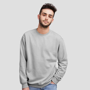 Mens Heavy Blend 100% Cotton Plain <b>Jumper</b> Casual High Quality Loose Fit Sweatshirt - Product Image 5