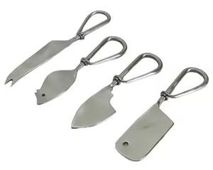 Juego de Queso Premium, Juego de Cubiertos de Acero Inoxidable con Pulido Brillante, Juego de Cubiertos Decorativos Hechos a Mano para Cocina - Product Image 1