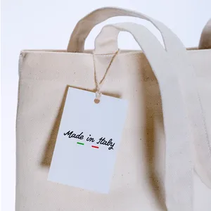 Borsa Shopper in Cotone Personalizzata Made in Italy per Merchandising Promozionale - Product Image 3