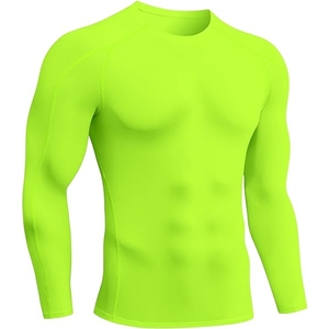 Último estilo hombres MMA Rash Guard Diseña tu propia camisa de compresión de sublimación BJJ Rash Guard personalizado impreso OEM Rush Guard - Product Image 3