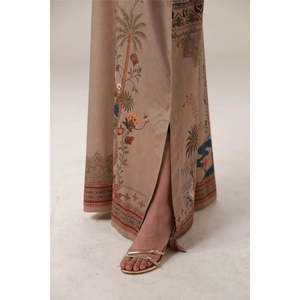 2 pièces SL00249 de la série Calligraphy Long Length - Vêtements de loisirs respirants avec un élément de mode Chinoiserie - Product Image 3