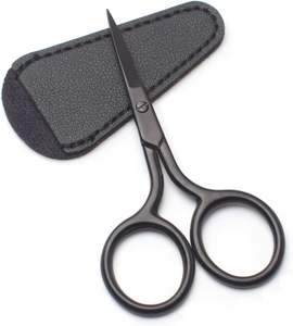 Tijeras vaina cuero tijeras cubierta costura tijera vaina cuero personalizado soporte de cizalla - Product Image 1