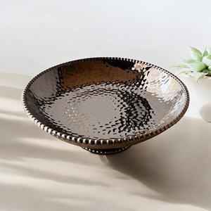 Centro de mesa Decorativo Comida Segura Aluminio Ecológico Lujo Elegante Personalizado 100PCs Servir Platos de cena - Product Image 4