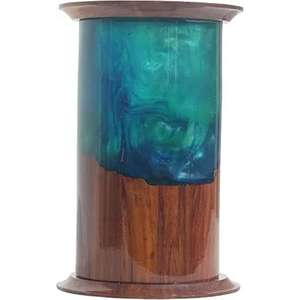 Luxury Handcrafted Memorial Wooden Resin Urn <b>Box</b> Large Modern Decorative Funeral Cremation Burial Human Urn <b>for</b> <b>Ashes</b> - Product Image 5