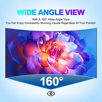 Mur vidéo LED intérieur P2 couleur pleine 3840Hz, écran d'affichage LED à installation frontale avec raccordement sans soudure pour grande salle de classe