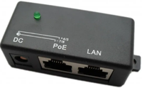 Injecteur POE extra-ink 1 PORT 1x 10/100 Mbps PORT Fast Ethernet DC-in jack poe alimentations