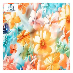 Impresión digital 100% Poliéster Tejido elástico para prendas de vestir - Product Image 6