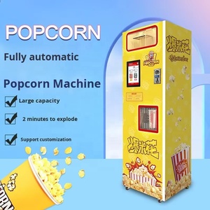 Máquina Expendedora de Palomitas de Maíz Automática Comercial de 220V, Nueva, Autoservicio, Metálica, para Cines, Parques de Atracciones y Centros Comerciales - Product Image 4