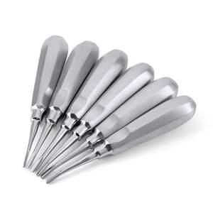 Juego de instrumentos de extracción quirúrgica dental manual certificado CE de alta calidad hecho a medida, elevadores de raíz de luxación para raíz de diente - Product Image 2