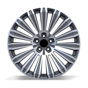 Jantes en alliage forgé 5x112 PCD 19 20 pouces Gris canon Face usinée pour A8 S8 D5 4N A4 A6L A7 A5 Q5 RS7 Style Jantes de performance - Product Image 2