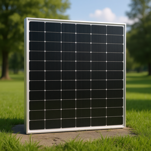 Panneau solaire PERC polycristallin et monocristallin demi-cellule avec cadre en aluminium pour usage domestique - Product Image 3