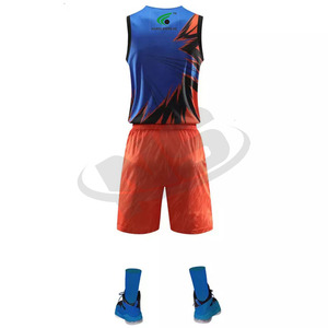 2025 nuevo diseño uniforme de baloncesto para hombres 100% poliéster tela transpirable logotipo personalizado ropa de equipo precio al por mayor de Pakistán - Product Image 2