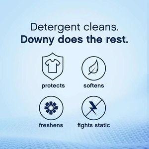 April Fresh-Acondicionador de Tela Ultra Líquido Downy, Suavizante Ecológico, Aparato Desechable, 40 Cargas, 34 Floz - Product Image 2