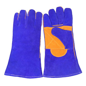 Meilleurs gants de soudage sur mesure fabriqués en usine gants de soudage unisexes pour travaux de construction de sécurité gant de soudage Mig - Product Image 6
