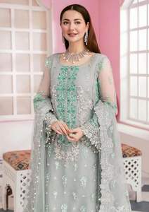Best Customized Embroidered Chiffon Party <b>Wedding</b> <b>Dress</b> Women New Design Indian Pakistani Style Exclusive Salwar Kameez - Product Image 5