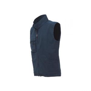 Gilet de sécurité réfléchissant U-POWER Wave WestLake Blue en toile de coton extensible - Product Image 3