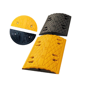 500*500*75mm reflectante Industrial calidad superior goma velocidad Bump goma carretera velocidad interruptor - Product Image 1