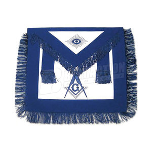 Delantal masónico Regalia bordado a mano de calidad superior Delantal masónico Maestro de alto grado - Product Image 4