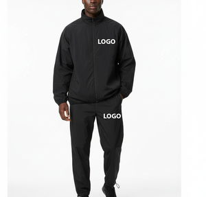 Diseña Tu Propio Chándal Informal Personalizado para Hombre, Ropa Deportiva de Nailon de Alta Calidad con Bolsillos con Cremallera, Transpirable y de Secado Rápido - Product Image 3