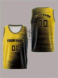 Maillots de basket-ball en polyester respirant de qualité supérieure, parfaits pour le sport, idéaux pour les activités de plein air, la course à pied, l'entraînement et les fêtes - Product Image 2