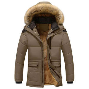 Vestes grandes et hautes pour hommes Manteau bouffant imperméable et chaud pour la neige Manteau d'hiver coupe-vent Veste pour hommes Veste bouffante - Product Image 4