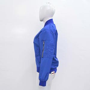 Blouson aviateur Softshell pour hommes à la mode avec manches longues en laine polaire chauffante Service OEM disponible col montant - Product Image 6