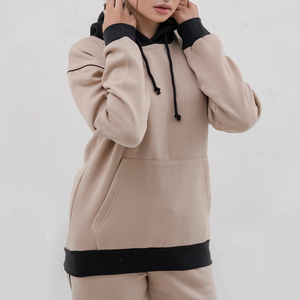 Venta al por mayor de alta calidad, camisetas deportivas informales de manga larga, conjunto de pantalones largos, chándal informal de dos piezas para mujer, ropa de calle de alta calidad - Product Image 3