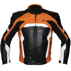 Nuevo diseño personalizado Chaqueta de carreras de motos de calidad superior Chaqueta hecha de cuero de alta calidad para chaquetas de carreras - Product Image 1