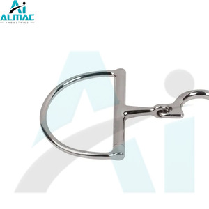 Mèche en forme de D ALMAC avec double articulation offrant un retour équilibré et un ajustement confortable pour l'équitation générale - Product Image 3