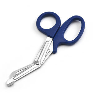 Tijeras de vendaje de acero inoxidable ANAAIF Enterprises, tijeras médicas manuales para EMT y Trauma para primeros auxilios quirúrgicos - Product Image 2