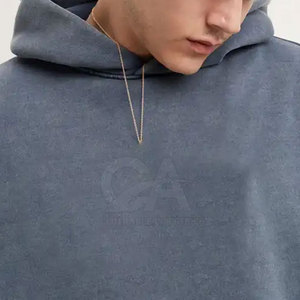 เสื้อฮู้ดฟอกสีกรดสำหรับผู้ใหญ่ - Product Image 5