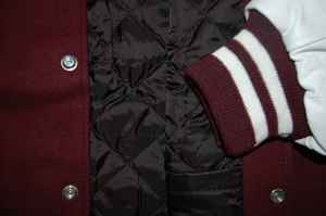 Custom Designed 100% Wool Embroidery Fleece <b>Letter</b> Bomber Varsity CollegeBaseballjacket for <b>men</b> - Product Image 3